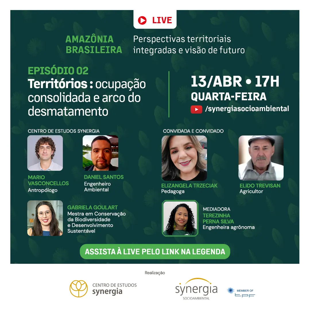 Ocupação consolidada e arco do desmatamento