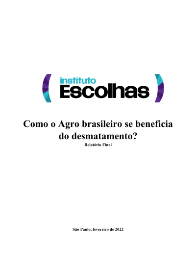 Como o Agro brasileiro se beneficia do desmatamento